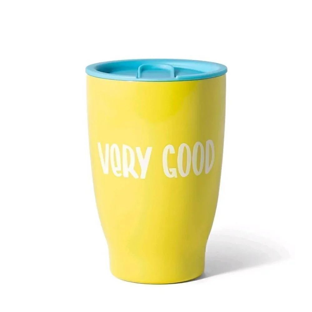 Stainless Steel Wine Tumbler 12 oz Yellow Tabitha Brown for Target